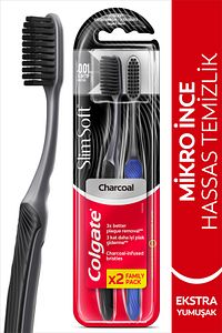 Mikro Ince Charcoal Hassas Temizlik Yumuşak Diş Fırçası 1 1 ürün fotoğrafı