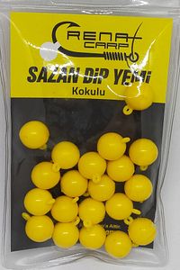 Kulplu Kokulu Sarı Top Sazan Dip Yemi 12 Mm (20 Adet) ürün fotoğrafı
