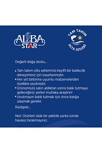Tam Takım Profesyonel Tekne Olta Seti Tts003 Standart 150cm ürün fotoğrafı