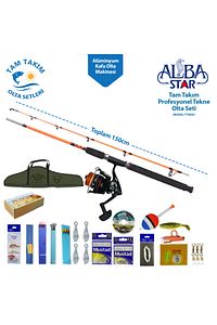 Tam Takım Profesyonel Tekne Olta Seti Tts003 Standart 150cm ürün fotoğrafı