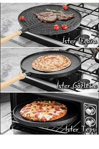 Döküm Çift Taraflı Gözleme / Izgara Tavası ürün fotoğrafı