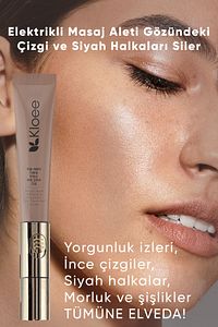 Yaşlanma ve Kırışıklık Karşıtı Titreşimli Elektrik Masajlı Göz Altı Halka ve Morluk Bakım Kremi 20ml ürün fotoğrafı
