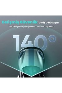 Botslab Hk30 Pro 2k Qhd Wifi 140° Geniş Açı Gece Görüşlü Akıllı Araç Içi Kamera ürün fotoğrafı