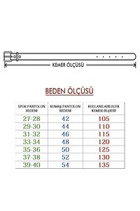 Erkek Kemer ( 3 Adet ) Kot Ve Kanvas Pantolon Kemeri ürün fotoğrafı
