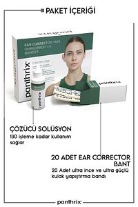 Ear Corrector, Kepçe Kulak Bandı, Kepçe Kulak Düzeltici Bant, Kulak Bandı -a Kalite ürün fotoğrafı