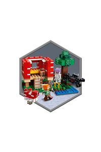 Minecraft Mantar Evi Macera  Oyuncak Ev İçeren Yaratıcı Oyuncak Yapım Seti (272 Parça) ürün fotoğrafı