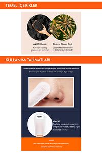 Siyah Nokta Temizleyici Çift Taraflı Peeling Pad A'pıeu Goblin Blackhead Peeling Pad ürün fotoğrafı