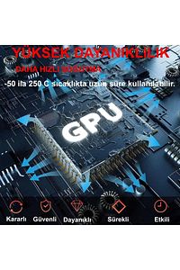 Büyük Boy 30 Gram Gümüş Alaşım Termal Macun Işlemci Chipset Ekran Kartlarında Kullanılabilir ürün fotoğrafı
