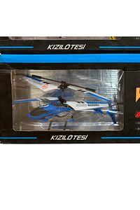Kumandalı Helikopter Gyro Mavi ürün fotoğrafı