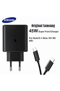 Orijinal 45w 5a Süper Hızlı Şarj Cihazı Adaptör Pd - 5amper Kablo Ep-ta845 (siyah) ürün fotoğrafı