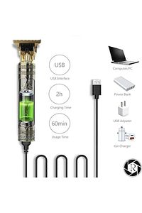 Tıraş Makinesi Usb Şarjlı Saç Sakal Vücut Kıl Tüy Alma Kadın Erkek Epilasyon Berber & Kişisel ürün fotoğrafı