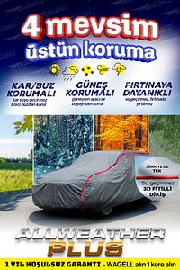 Hatchback Araçlar Ile Uyumlu Lüks X300 Pro Araba Brandası Miflonlu Branda Oto Çadır Örtü ürün fotoğrafı