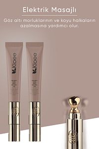 Yaşlanma ve Kırışıklık Karşıtı Titreşimli Elektrik Masajlı Göz Altı Halka ve Morluk Bakım Kremi 20ml ürün fotoğrafı