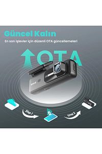 Botslab Hk30 Pro 2k Qhd Wifi 140° Geniş Açı Gece Görüşlü Akıllı Araç Içi Kamera ürün fotoğrafı