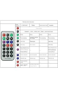 Mp3 Çalar Modülü Bluetooth Uyumlu Jq-Güç Amplifikatörü Dekoder Kurulu Amplifikatör ürün fotoğrafı