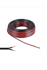 100m Metre 2*0.75mm Kordon Kablo Elektrik Ve Hoparlör Kablosu ürün fotoğrafı