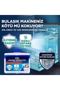 Bulaşık Makinesi  Temizleyici   Koku Giderici Hijyenik Bakım Sıvısı  500 ml (250 ml x 2'li) ürün fotoğrafı