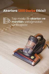Uvax UV-C Işınlı Yatak ve Koltuk Temizleyici Toz Torbasız Süpürge ürün fotoğrafı