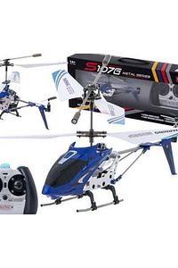 Kumandalı Helikopter Gyro Mavi ürün fotoğrafı