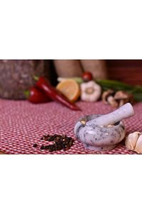 Taşev T1133 Tero Mermer Havan Gri ürün fotoğrafı
