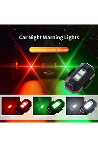 7 Renkli Rgb Led Motosiklet Uyarı Kaza Önleyici Mini Pilli Sinyal Led Drone Led ürün fotoğrafı