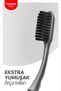 Mikro Ince Charcoal Hassas Temizlik Yumuşak Diş Fırçası 1 1 ürün fotoğrafı