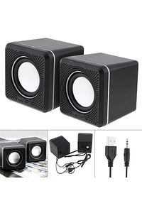 Usb Pc Hoparlör Subwoofer Ses Sistemi 2.0 ürün fotoğrafı