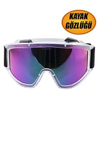 Kayak Gözlüğü Offroad Antifog Ventilli  Korumalı Güneş Kar Gözlük Gökkuşağı Snowboard Glasses Sporu ürün fotoğrafı