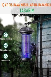 MO8C UV-LED İç Ve Dış Mekan Elektrikli Sinek Öldürücü Sivri Sinek Öldürücü Lamba ürün fotoğrafı