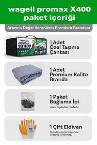 Hatchback Araçlar Ile Uyumlu Lüks X300 Pro Araba Brandası Miflonlu Branda Oto Çadır Örtü ürün fotoğrafı