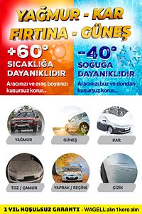 Hatchback Araçlar Ile Uyumlu Lüks X300 Pro Araba Brandası Miflonlu Branda Oto Çadır Örtü ürün fotoğrafı