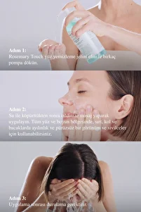 Rosemary Touch Ölü Hücre Temizleyici Yüz Ve Vücut Temizleme Jeli 400ml Vegan Cilt Tonu Eşitleyici ürün fotoğrafı