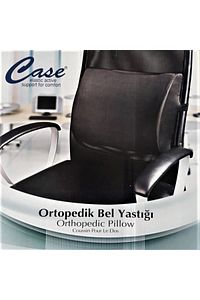Visko Ortopedik Bel Yastığı Sırt Destek Minderi %100 Visco ürün fotoğrafı