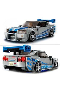 ® Speed Champions Daha Hızlı Daha Öfkeli Nissan Skyline GT-R (R34) 76917-9+ Oyuncak Seti (319P) ürün fotoğrafı