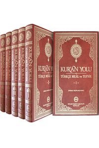 Diyanet Tefsiri Kuran Yolu Tefsiri Yeni Baskı 5 Cilt ürün fotoğrafı