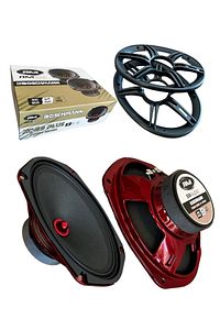 Boschmann Oval Midrange Navigo Kurşun Göbek 900 Watt 150 Rms Profesyonel Takım/çift ürün fotoğrafı