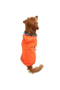 Dogi Dog Büyük Irk Neon Oranj Puf Mont ,büyük Irk Köpek Kiyafeti,köpek Elbisesi ürün fotoğrafı