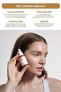 Göz Altı Torbalanma Aydınlık Göz Altı Görünüm Destekleyici Bakım Serumu 30 ml Koyu Halkalar ürün fotoğrafı