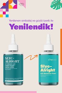 Slyc-alright – Salisilik Asit Ve Siyah Nokta Karşıtı Arındırıcı Vegan Bha Tonik (200 ML) ürün fotoğrafı
