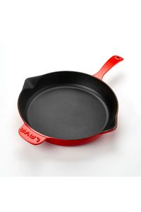 Döküm Yuvarlak Kızartma Tavası Döküm Demir Yekpare Saplı. Çap(Ø)28cm ürün fotoğrafı