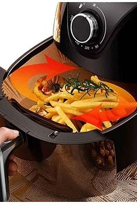 Airfryer Xxl Fritöz Pişirme Kağıdı, Kare 120 Adet, Philips Xiaomi Tefal, Tüm Markalara Uygun, 20 Cm ürün fotoğrafı