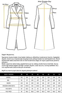 Erkek Yaka Yakası Seyyar Kürklü Kaban Siyah 3620-y ürün fotoğrafı