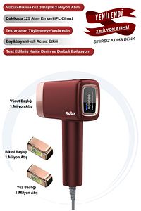 A2024 Yeni Seri 3 Milyon Atım 3 Başlık Vücut-yüz-özel Bölge Ultra Hızlı Bay&bayan Epilasyon ürün fotoğrafı