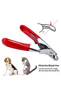 Wf Komple Çelik Kırmızı Kedi Köpek Tırnak Makası Cin311kr ürün fotoğrafı