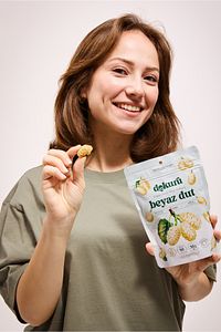 Dut Kurusu Meyve Cipsi - Dondurularak Kurutulmuş Freeze Dried Çıtır Dut ürün fotoğrafı