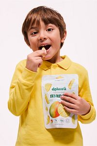 Mango Kuru Meyve Cipsi - Dondurularak Kurutulmuş Freeze Dried Çıtır Mango ürün fotoğrafı