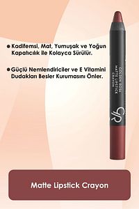 Matte Lipstick Crayon No: 21 Toffee - Mat Kalem Ruj ürün fotoğrafı