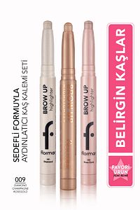Aydınlatıcı Kaş Kalemi Brow Up 3'lü Set- Diamond/ Champagne/ Rose Gold ürün fotoğrafı