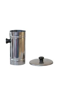 Taşıma Çantalı Demlikli 4,5 Lt Krom-Çelik Kömürlü Semaver (Kutulu ve Taşıma Çantalı) ürün fotoğrafı