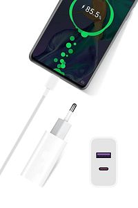 Turbo 50w Hızlı Şarj Aleti Uyumlutype-c 25w Hızlı Şarj Cihazı Usb 25 Watt Qc 3.0 Hızlı Şarj Adaptörü ürün fotoğrafı